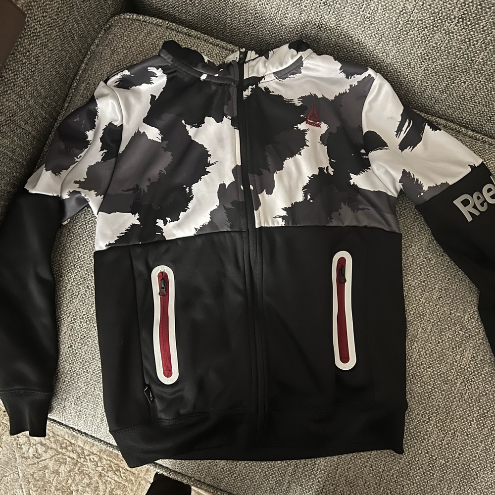 Boys Reebok Zip Up Jacket With Hood